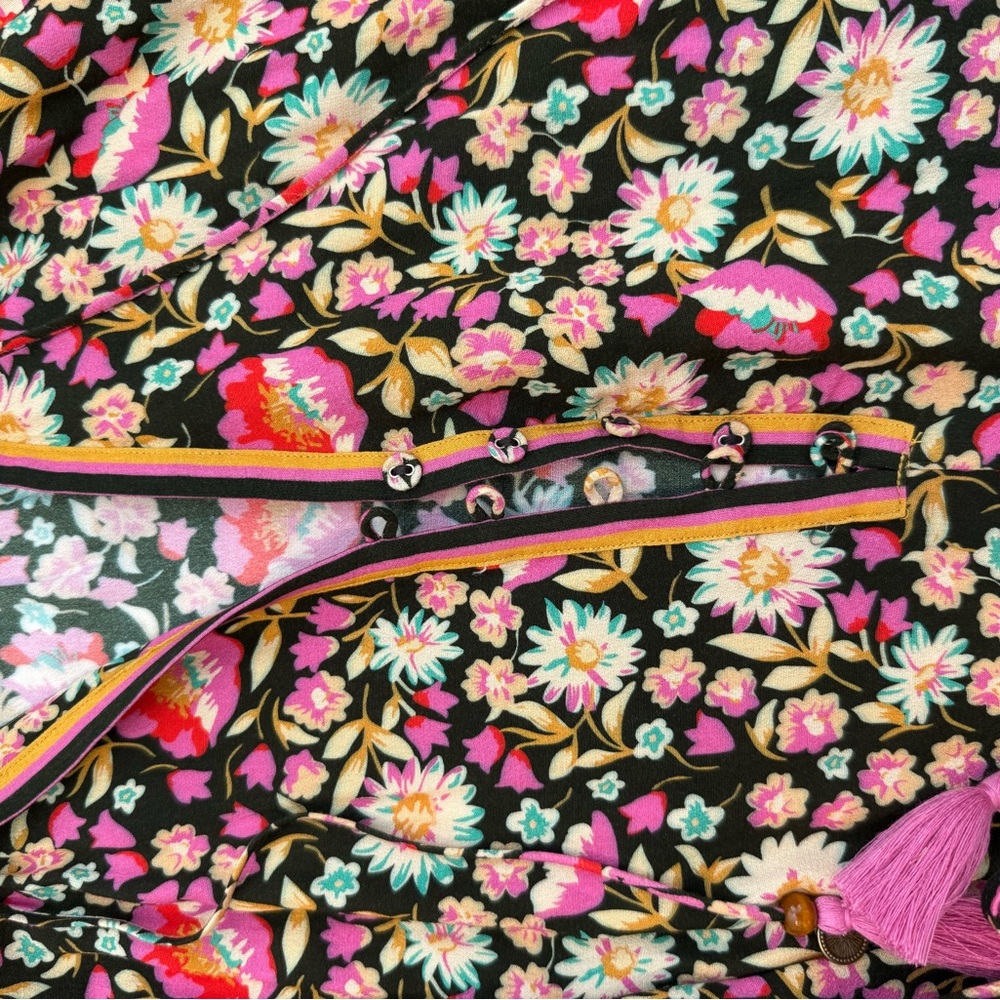 Spell Multicolor Floral Romper - Picture 6 of 6